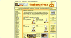 Desktop Screenshot of hindbersnitten.dk
